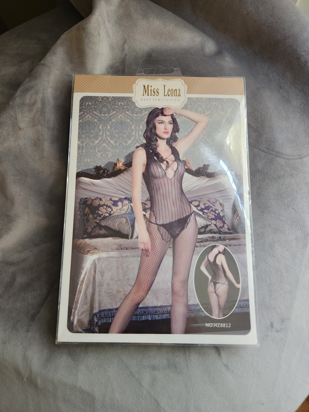 Miss Leona Pantyhose - Body Stocking - Body Tights - Unitard - Black - Sexy